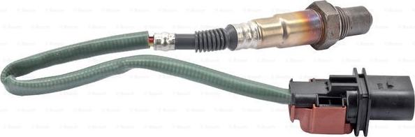 BOSCH 0 258 017 487 - Sonda lambda www.autoricambit.com