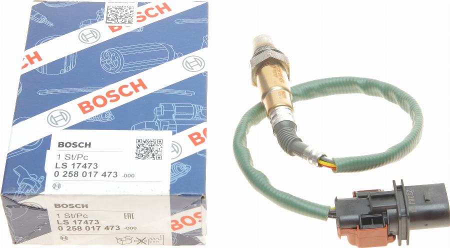 BOSCH 0 258 017 473 - Sonda lambda www.autoricambit.com