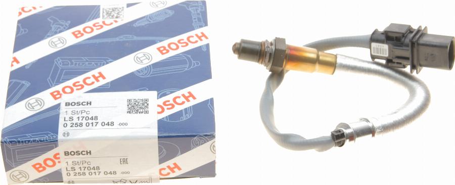 BOSCH 0 258 017 048 - Sonda lambda www.autoricambit.com