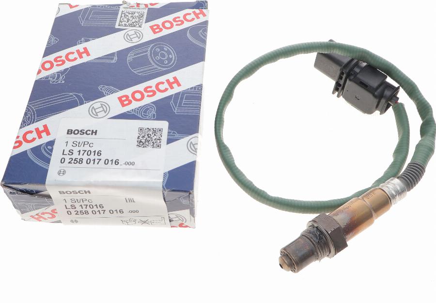 BOSCH 0 258 017 016 - Sonda lambda www.autoricambit.com