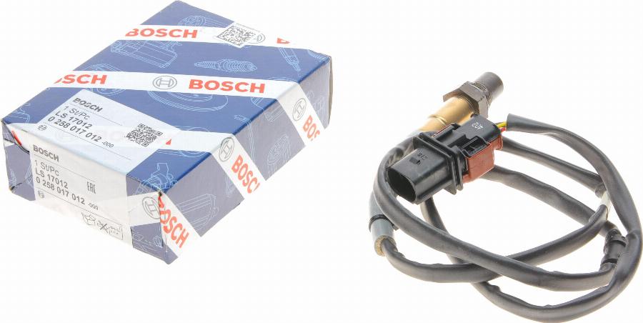 BOSCH 0 258 017 012 - Sonda lambda www.autoricambit.com