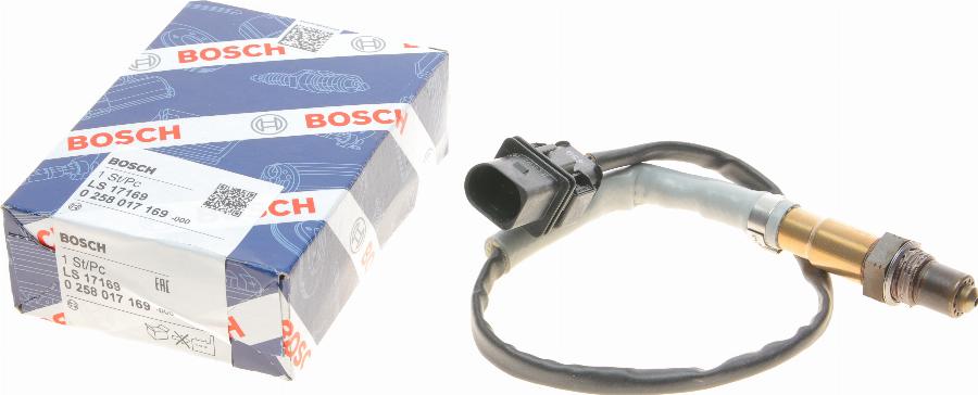 BOSCH 0 258 017 169 - Sonda lambda www.autoricambit.com