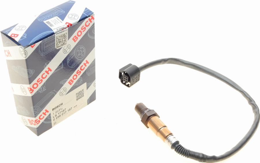 BOSCH 0 258 017 187 - Sonda lambda www.autoricambit.com