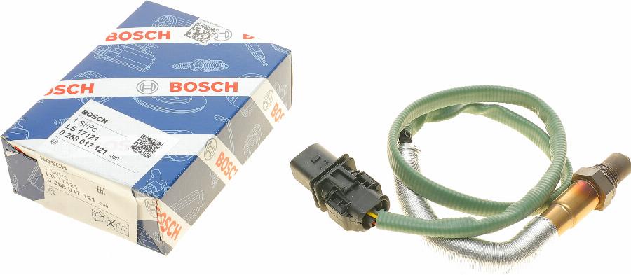 BOSCH 0 258 017 121 - Sonda lambda www.autoricambit.com