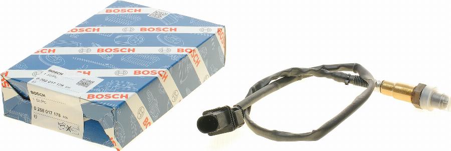 BOSCH 0 258 017 178 - Sonda lambda www.autoricambit.com