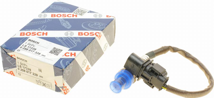 BOSCH 0 258 017 339 - Sonda lambda www.autoricambit.com