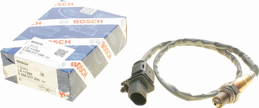 BOSCH 0 258 017 290 - Sonda lambda www.autoricambit.com