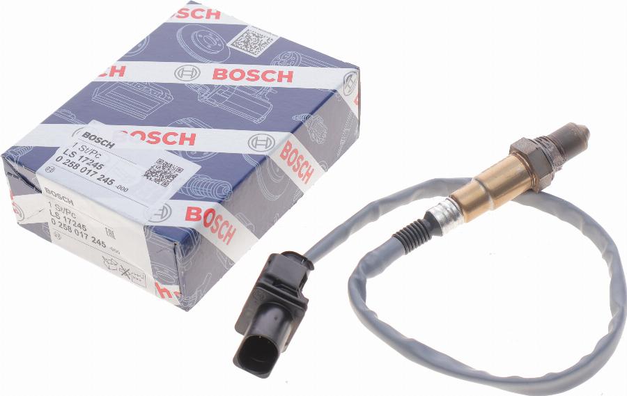 BOSCH 0 258 017 245 - Sonda lambda www.autoricambit.com