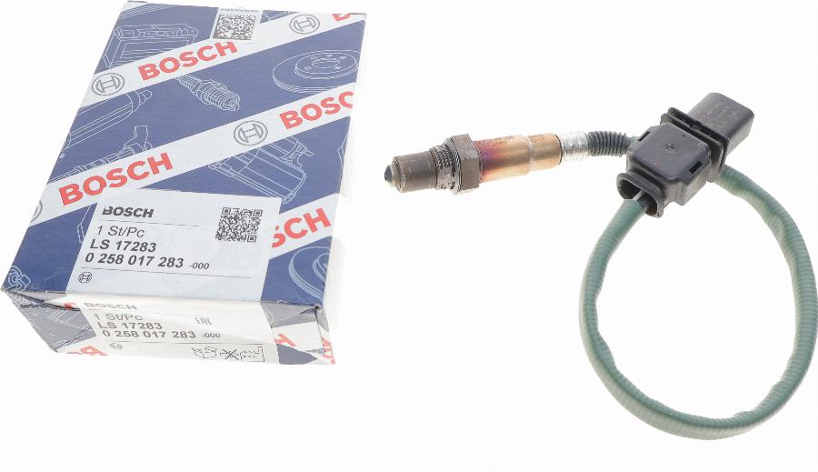 BOSCH 0 258 017 283 - Sonda lambda www.autoricambit.com