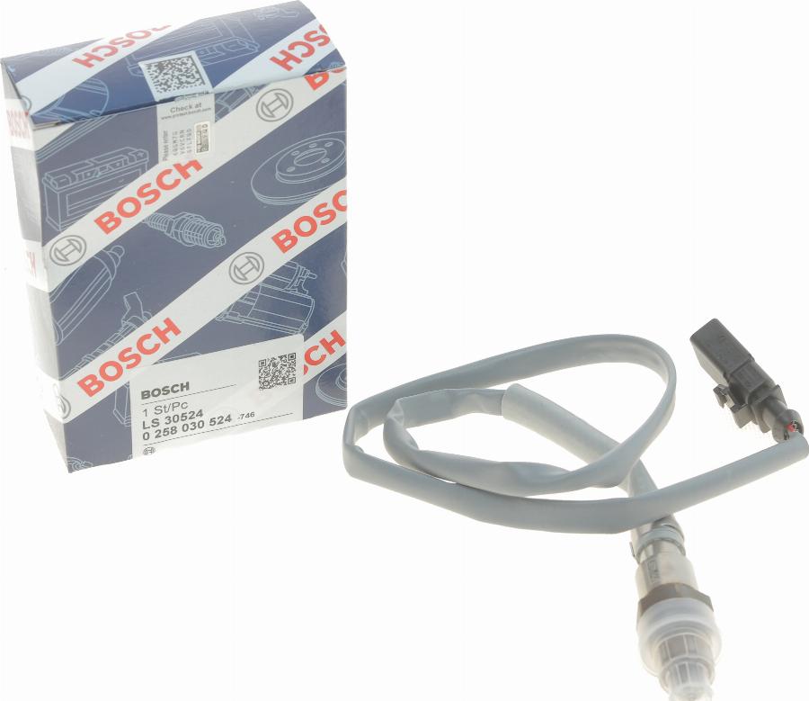 BOSCH 0 258 030 524 - Sonda lambda www.autoricambit.com