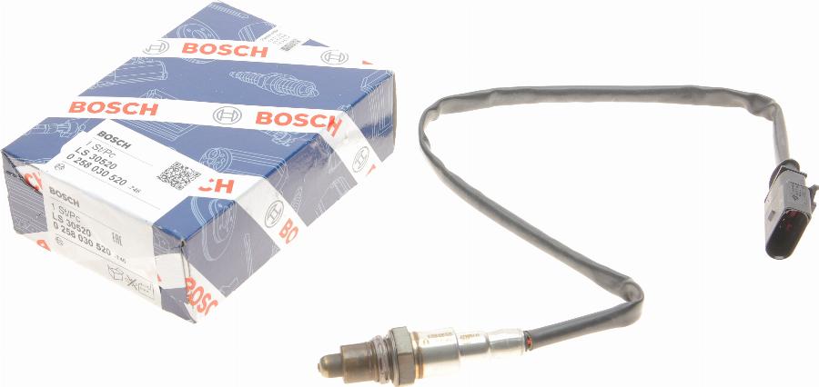 BOSCH 0 258 030 520 - Sonda lambda www.autoricambit.com