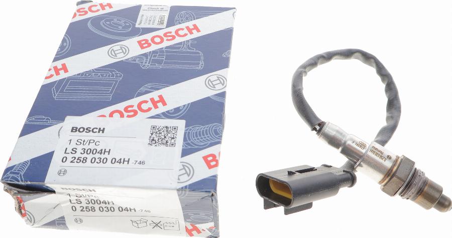 BOSCH 0 258 030 04H - Sonda lambda www.autoricambit.com