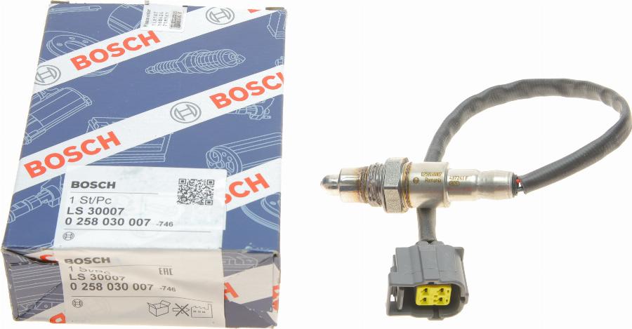 BOSCH 0 258 030 007 - Sonda lambda www.autoricambit.com