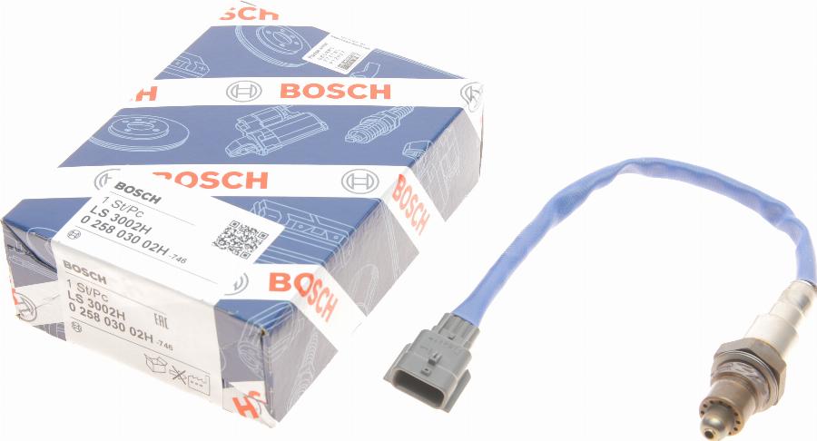 BOSCH 0 258 030 02H - Sonda lambda www.autoricambit.com