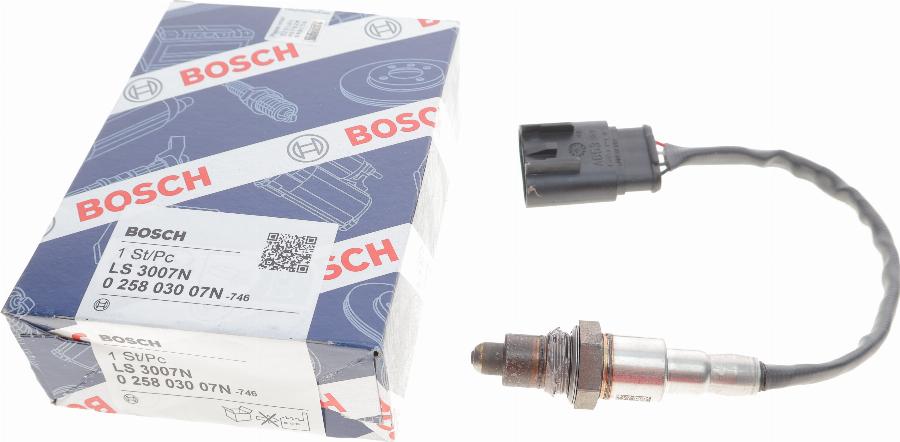 BOSCH 0 258 030 07N - Sonda lambda www.autoricambit.com