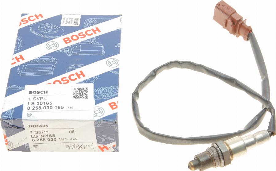 BOSCH 0 258 030 165 - Sonda lambda www.autoricambit.com