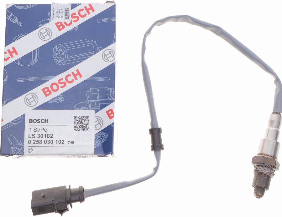 BOSCH 0 258 030 102 - Sonda lambda www.autoricambit.com