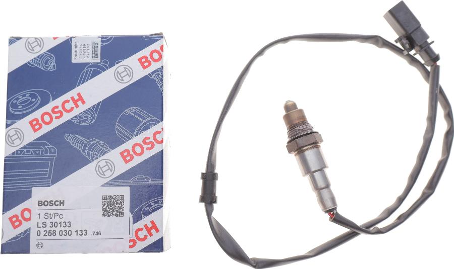 BOSCH 0 258 030 133 - Sonda lambda www.autoricambit.com