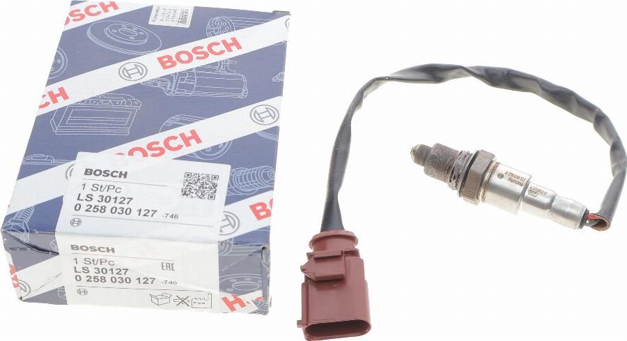 BOSCH 0 258 030 127 - Sonda lambda www.autoricambit.com