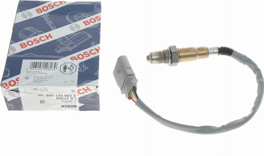 BOSCH 0 258 027 209 - Sonda lambda www.autoricambit.com