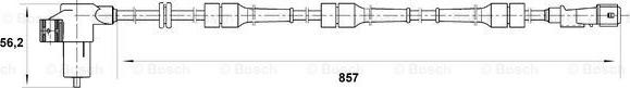 BOSCH 0 265 006 441 - Sensore, N° giri ruota www.autoricambit.com