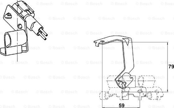 BOSCH 0 265 006 670 - Sensore, N° giri ruota www.autoricambit.com