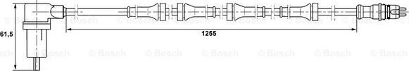 BOSCH 0 265 006 154 - Sensore, N° giri ruota www.autoricambit.com