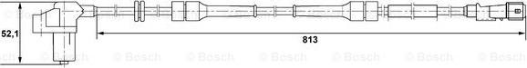 BOSCH 0 265 006 388 - Sensore, N° giri ruota www.autoricambit.com