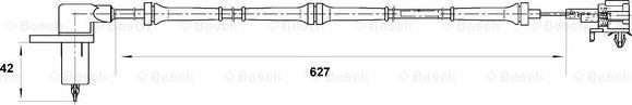 BOSCH 0 265 006 755 - Sensore, N° giri ruota www.autoricambit.com