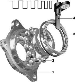 BOSCH 0 265 007 527 - Sensore, N° giri ruota www.autoricambit.com