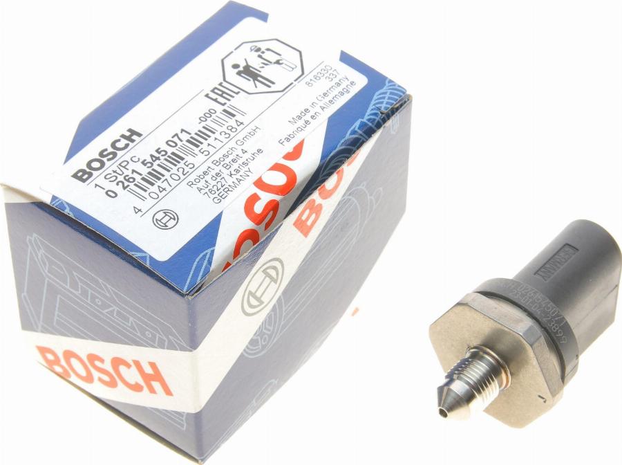 BOSCH 0 261 545 071 - Sensore, Pressione carburante www.autoricambit.com