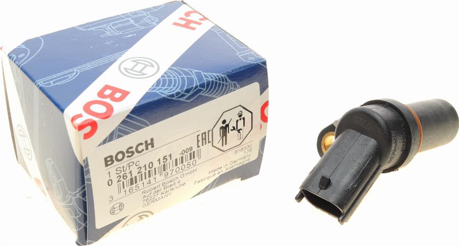 BOSCH 0 261 210 151 - Generatore di impulsi, Albero a gomiti www.autoricambit.com