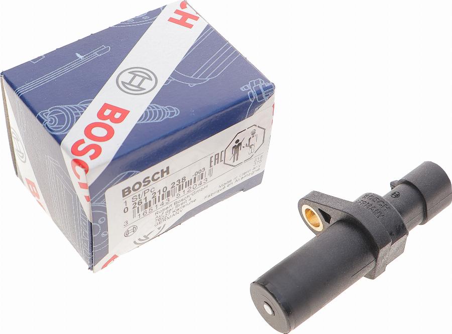 BOSCH 0 261 210 238 - Generatore di impulsi, Albero a gomiti www.autoricambit.com