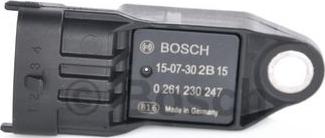 BOSCH 0 261 230 247 - Sensor MAP, pressione del collettore di aspirazione www.autoricambit.com