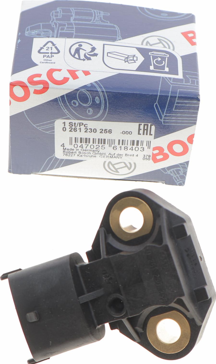 BOSCH 0 261 230 256 - Sensore, Temperatura/Pressione olio www.autoricambit.com