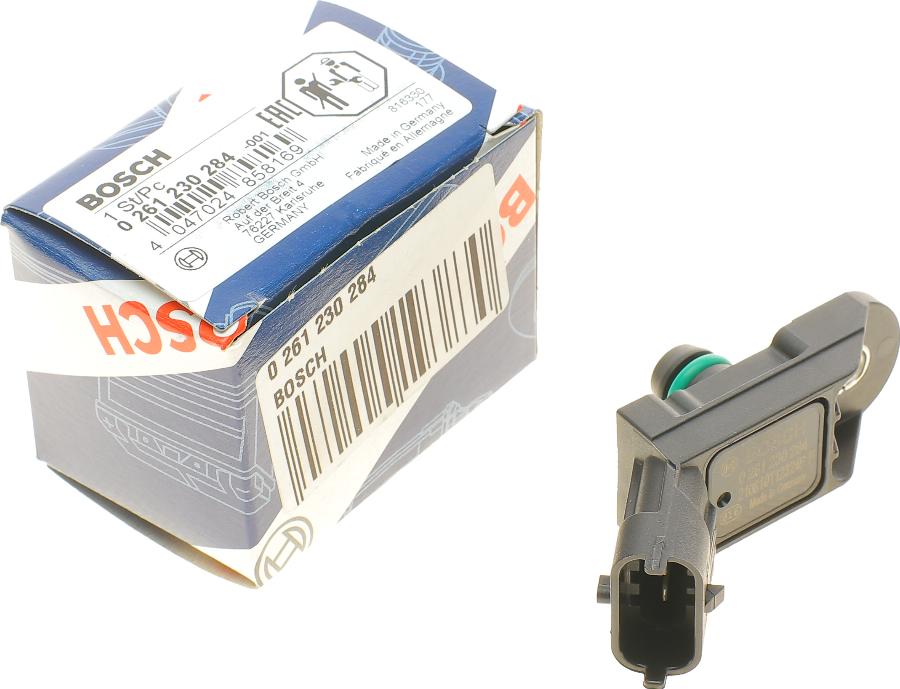 BOSCH 0 261 230 284 - Sensor MAP, pressione del collettore di aspirazione www.autoricambit.com