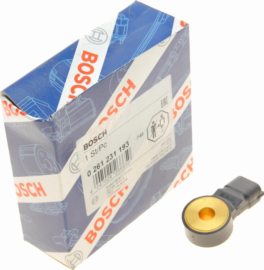 BOSCH 0 261 231 193 - Sensore di detonazione www.autoricambit.com