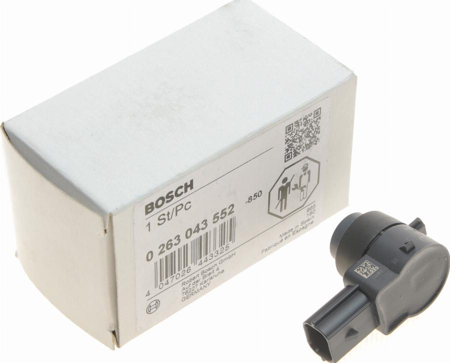 BOSCH 0 263 043 552 - Sensore, Assistenza parcheggio www.autoricambit.com