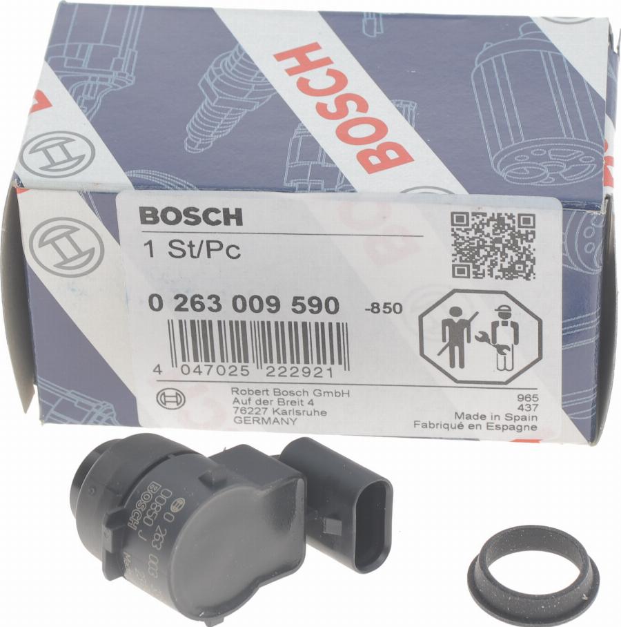 BOSCH 0 263 009 590 - Sensore, Assistenza parcheggio www.autoricambit.com