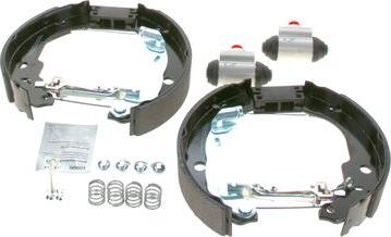 BOSCH 0 204 114 703 - Kit freno, freni a tamburo www.autoricambit.com