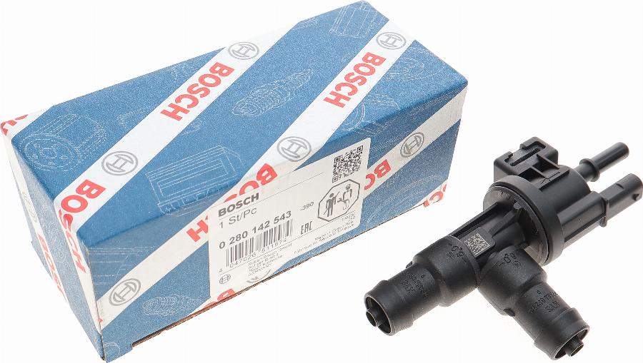 BOSCH 0 280 142 543 - Valvola ventilazione/sfiato, Serbatoio carburante www.autoricambit.com