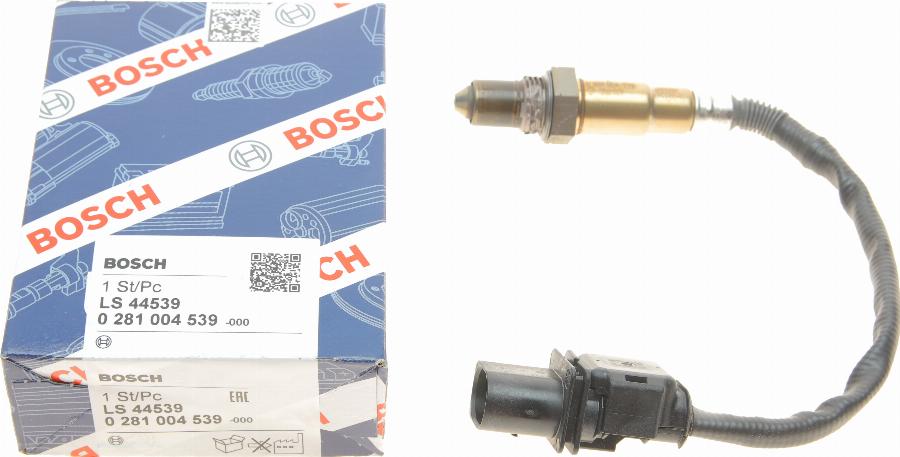 BOSCH 0 281 004 539 - Sonda lambda www.autoricambit.com