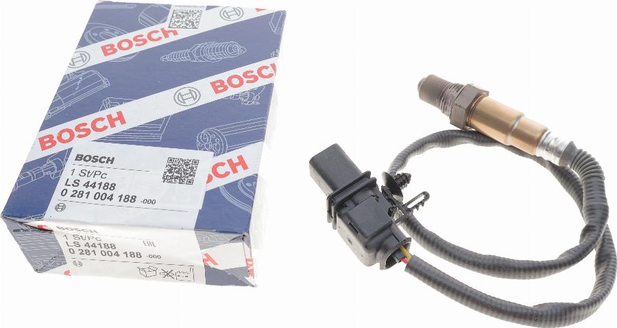 BOSCH 0 281 004 188 - Sonda lambda www.autoricambit.com