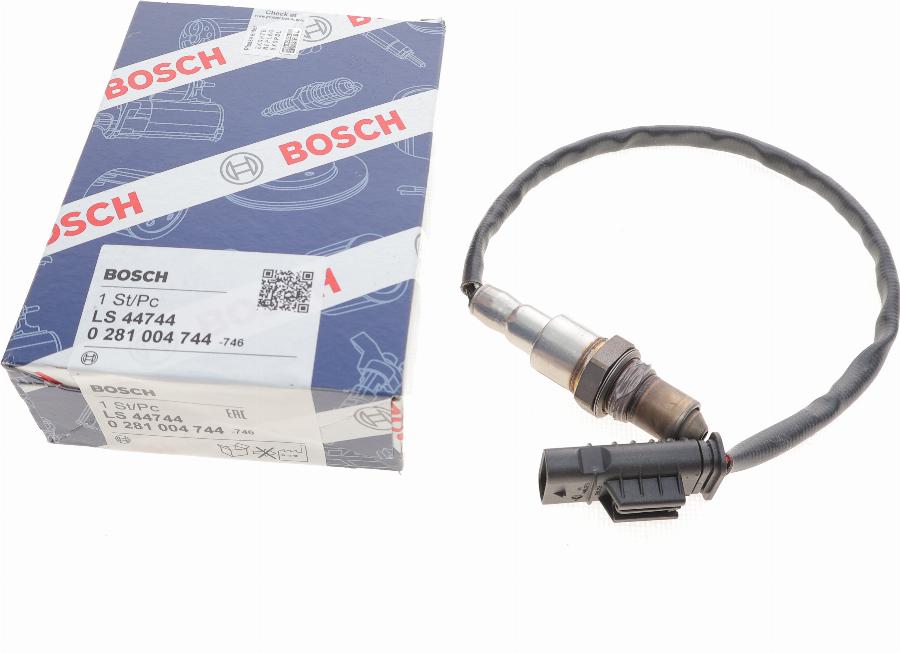 BOSCH 0 281 004 744 - Sonda lambda www.autoricambit.com