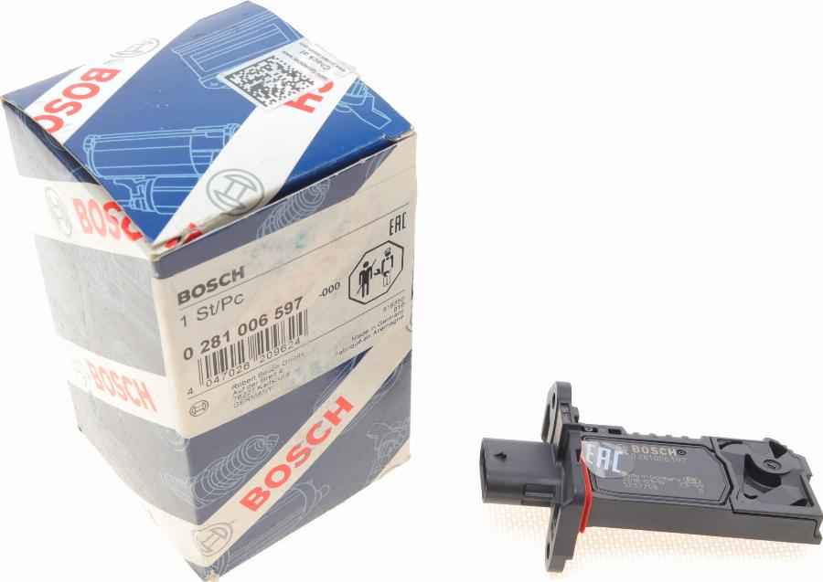 BOSCH 0 281 006 597 - Debimetro www.autoricambit.com