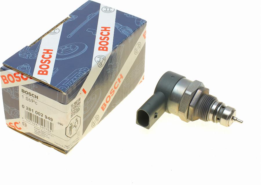 BOSCH 0 281 002 949 - Valvola regolapressione, Sistema Common-Rail www.autoricambit.com