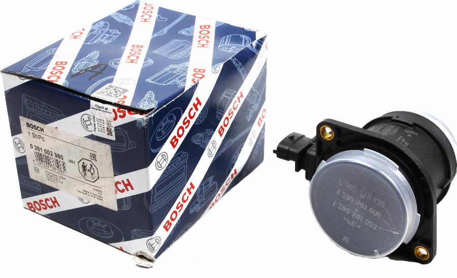 BOSCH 0 281 002 980 - Debimetro www.autoricambit.com