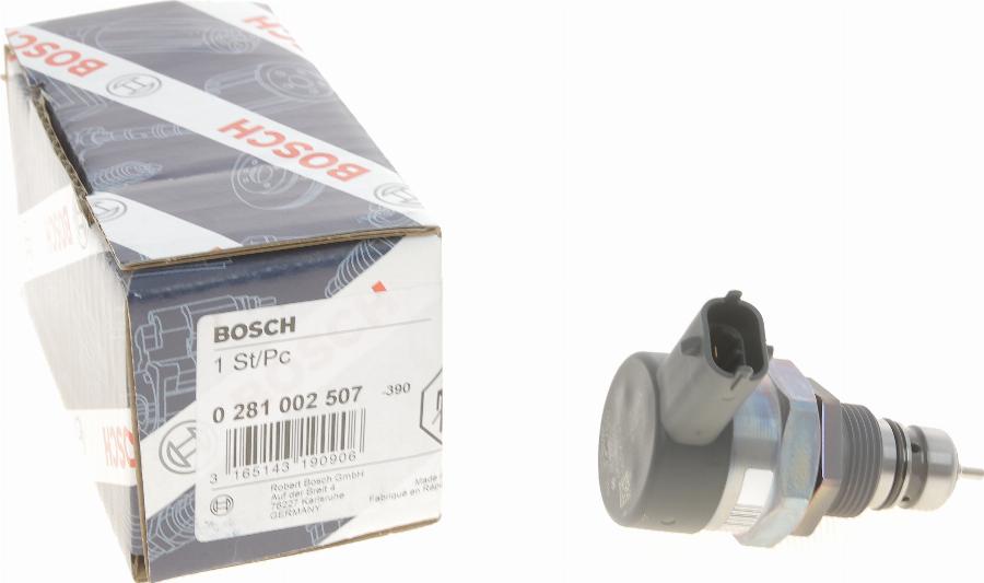 BOSCH 0 281 002 507 - Valvola regolapressione, Sistema Common-Rail www.autoricambit.com