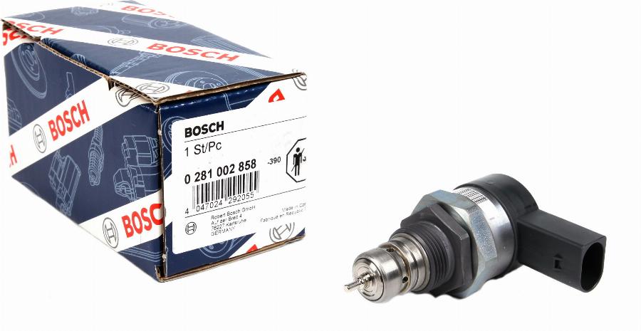 BOSCH 0 281 002 858 - Valvola regolapressione, Sistema Common-Rail www.autoricambit.com