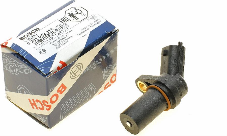 BOSCH 0 281 002 315 - Generatore di impulsi, Albero a gomiti www.autoricambit.com